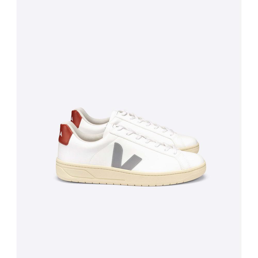 Veja URCA CWL OXFORD-GREY Tornacipő Női White/Red | HU 632TCE